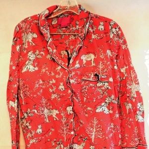 VICTORIASECRETS 2 Pc Pajama Set Cherry Blossom